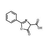 CAS#: 873393-24-9， 5-Oxo-2-phenyl-4,5-dihydro-1,3-oxazole-4-carboxylic acid