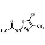 CAS#: 873401-64-0， N-(4-Methyl-5-sulfanyl-1,3-thiazol-2-yl)acetamide