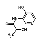 CAS#: 873914-26-2， N-(4-Hydroxy-3-pyridinyl)-2-methylpropanamide