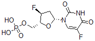 CAS#: 87395-48-0， 5-Fluoro-(2',3')-Dideoxy-3'-Fluorouridine 5'-Phosphate