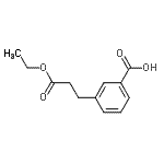 CAS 登录号：874204-67-8， 3-(3-乙氧基-3-氧代丙基)苯甲酸