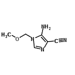 CAS#: 87460-49-9， 5-Amino-1-(methoxymethyl)-1H-imidazole-4-carbonitrile