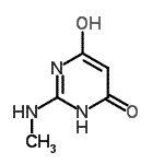 CAS#: 87474-58-6， 6-Hydroxy-2-(methylamino)-4(3H)-pyrimidinone