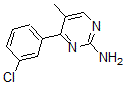 CAS#: 874814-28-5， 4-(3-Chlorophenyl)-5-Methyl-2-Pyrimidinamine