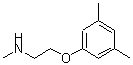 CAS#: 875159-76-5， 2-(3,5-Dimethylphenoxy)-N-methylethanamine