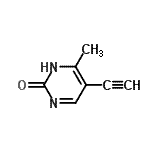 CAS#: 87573-91-9， 5-Ethynyl-6-methyl-2(1H)-pyrimidinone