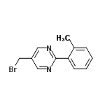 CAS#: 875777-66-5， 5-(Bromomethyl)-2-(2-methylphenyl)pyrimidine