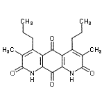 CAS#: 87614-40-2， 3,7-Dimethyl-4,6-dipropylpyrido[3,2-g]quinoline-2,5,8,10(1H,9H)-tetrone