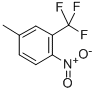 structure of CAS# 87617-21-8, 4-Methyl-2-Trifluoromethyl-Nitrobenzene;4-Methyl-1-Nitro-2-(Trifluoromethyl)Benzene;4-METHYL-2-TRIFLUOROMETHYL-NITROBENZENE;5-METHYL-2-NITROBENZOTRIFLUOROIDE