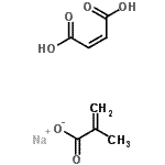 CAS#: 87622-09-1， Sodium 2-methylacrylate (2Z)-2-butenedioic acid (1:1:1)