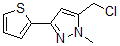 CAS#: 876316-96-0， 5-(Chloromethyl)-1-Methyl-3-(2-Thienyl)-1H-Pyrazole