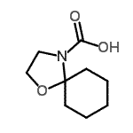 CAS#: 876506-41-1， 1-Oxa-4-azaspiro[4.5]decane-4-carboxylic acid