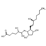 CAS#: 87692-41-9， (9alpha,11alpha,13E,15S)-5,6,9,11,15-Pentahydroxyprost-13-en-1-oic acid