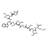 CAS#: 87734-76-7， 5-Oxo-L-prolyl-L-leucyl-L-tryptophyl-L-alanyl-L-valylglycyl-L-seryl-L-leucyl-L-methioninamide