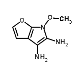 CAS#: 877397-08-5， 6-Methoxy-6H-furo[2,3-b]pyrrole-4,5-diamine