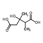 CAS#: 87764-48-5， 2,3-Dimethyl-3-Hydroxyglutaric Acid
