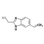 CAS#: 87765-90-0， (5-Vinyl-1H-benzimidazol-2-yl)methanethiol
