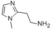 structure of CAS# 87786-06-9, 2-(1-Methyl-1H-Imidazol-2-Yl)-Ethylamine;[2-(1-Methyl-1H-Imidazol-2-Yl)Ethyl]Amine Dihydrochloride;2-(1-Methyl-1H-Imidazol-2-Yl)Ethanamine(SALTDATA: FREE);2-(1-METHYL-1H-IMIDAZOL-2-YL)-ETHYLAMINE