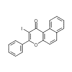 CAS#: 878199-42-9， 2-Iodo-3-phenyl-1H-benzo[f]chromen-1-one