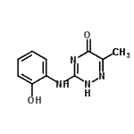 CAS#: 878668-66-7， 3-[(2-Hydroxyphenyl)amino]-6-methyl-1,2,4-triazin-5(2H)-one