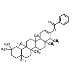 CAS#: 87913-21-1， 4,4a,6b,8a,11,11,12b,14a-Octamethyl-1,4,4a,5,6,6a,6b,7,8,8a,9,10,11,12,12a,12b,13,14,14a,14b-icosahydro-3-picenyl benzoate