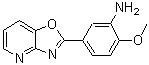 CAS#: 879590-14-4， 2-Methoxy-5-([1,3]oxazolo[4,5-b]pyridin-2-yl)aniline