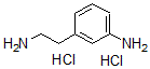 structure of CAS# 879666-37-2, 3-(2-Aminoethyl)Aniline dihydrochloride;3-(2-Amino-Ethyl)-Phenylamine Dihydrochloride;3-(2-Aminoethyl)Aniline Dihydrochloride;3-(2-AMINOETHYL)ANILINE 2HCL
