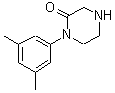 CAS 登录号：880361-76-2， 1-(3,5-二甲基苯基)-2-哌嗪酮
