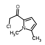 CAS#: 88098-22-0， 2-Chloro-1-(1,5-dimethyl-1H-pyrrol-2-yl)ethanone