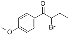 结构式 CAS# 881-43-6, 1-(4-甲氧基苯基)-1-氧代-2-溴丁烷