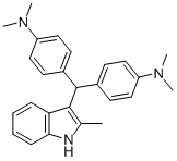 CAS#: 88103-98-4， 4,4'-[(2-Methyl-1H-Indol-3-Yl)Methylene]Bis[N,N-Dimethyl-Benzenamine]