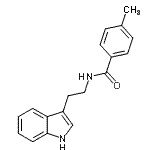CAS#: 881597-49-5， N-[2-(1H-Indol-3-yl)ethyl]-4-methylbenzamide