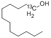 structure of CAS# 88170-32-5, 1-Dodecanol-1-13C