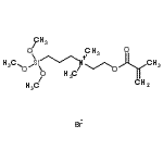 CAS#: 88172-66-1， N-[2-(Methacryloyloxy)ethyl]-N,N-dimethyl-3-(trimethoxysilyl)-1-propanaminium bromide