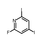 CAS#: 882170-39-0， 2-Fluoro-4,6-diiodopyridine
