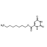 CAS#: 88280-81-3， Octyl 2,6-dioxo-1,2,3,6-tetrahydro-4-pyrimidinecarboxylate
