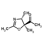 CAS#: 88309-32-4， 1-[(4R,5S)-2,4,5-Trimethyl-4,5-dihydro-1,3-oxazol-5-yl]ethanone