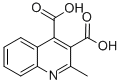 结构式 CAS# 88344-65-4, 2-甲基喹啉-3,4-二甲酸