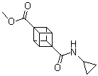 CAS#: 883554-72-1， Methyl 4-(N-Cyclopropylaminocarbonyl)Cubanecarboxylate