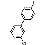 CAS#: 883874-84-8， 2-Chloro-4-(4-fluorophenyl)pyridine