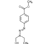 CAS#: 88392-04-5， Methyl 4-[(1E)-3-ethyl-3-(hydroxymethyl)-1-triazen-1-yl]benzoate