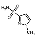 CAS#: 88398-97-4， 1-Methyl-1H-pyrazole-3-sulfonamide