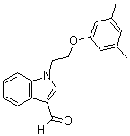 CAS 登录号：884497-57-8， 1-[2-(3,5-二甲基苯氧基)乙基]-1H-吲哚-3-甲醛