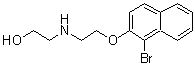 CAS#: 884497-66-9， 2-({2-[(1-Bromo-2-naphthyl)oxy]ethyl}amino)ethanol