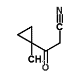 CAS#: 88485-78-3， 3-(1-Methylcyclopropyl)-3-oxopropanenitrile