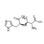 CAS#: 88495-09-4， N-[(1R,2S)-1-Amino-1-carboxy-2-propanyl]-L-histidine