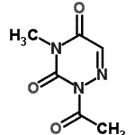CAS#: 88512-99-6， 2-Acetyl-4-methyl-1,2,4-triazine-3,5(2H,4H)-dione