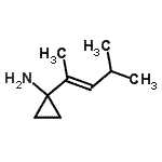 CAS#: 885268-27-9， 1-[(2E)-4-Methyl-2-penten-2-yl]cyclopropanamine