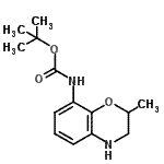 CAS#: 885268-77-9， 2-Methyl-2-propanyl (2-methyl-3,4-dihydro-2H-1,4-benzoxazin-8-yl)carbamate