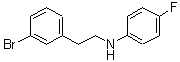 CAS#: 885270-45-1， N-[2-(3-Bromophenyl)ethyl]-4-fluoroaniline
